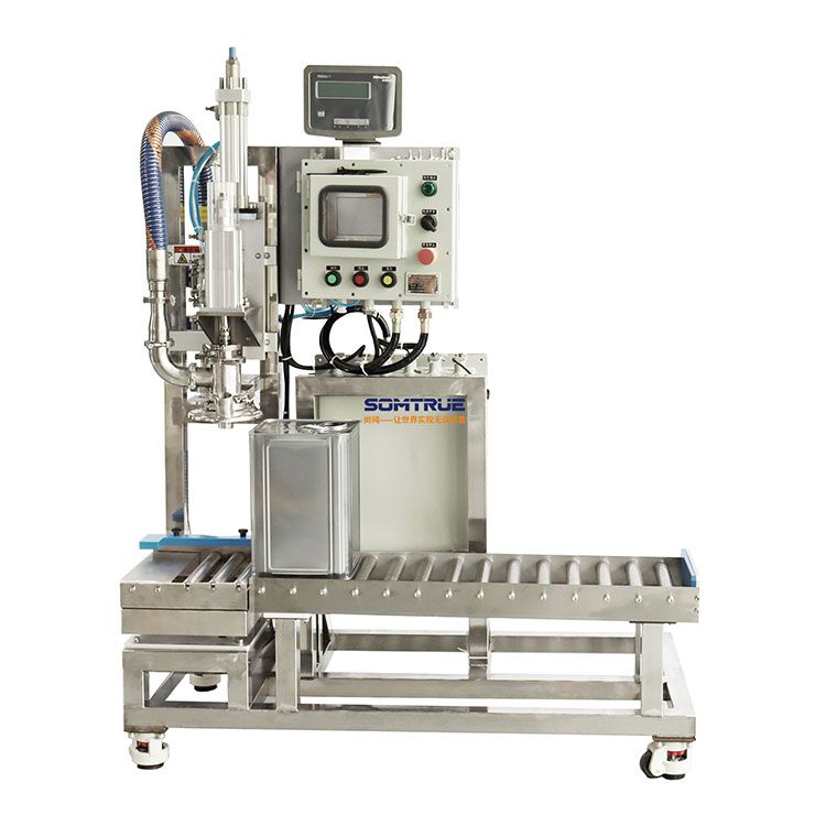 20-100L Ganga Semi-Automatic Chemical Raw Material Fill Machine