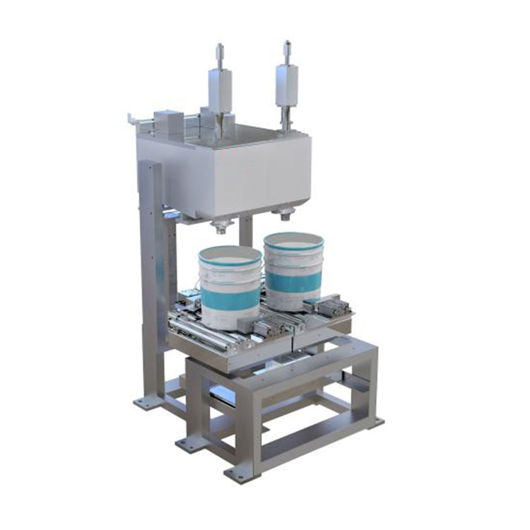 20-100L Ganga Semi-Automatic Resin Liquid Liquid Filling Machine