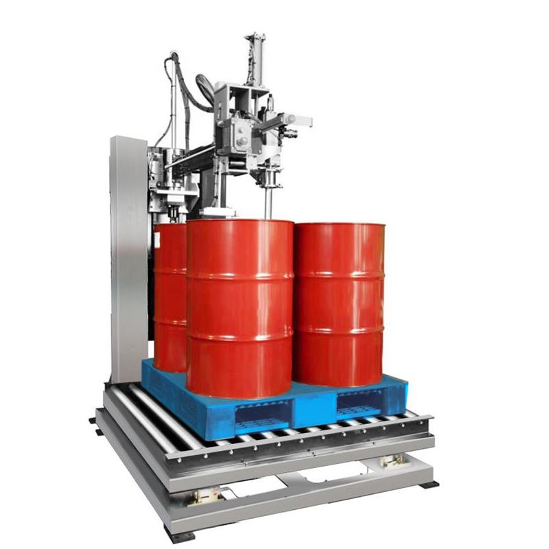 IBC Barrel Rocker Arm Chemical Raw Material Fill Machine